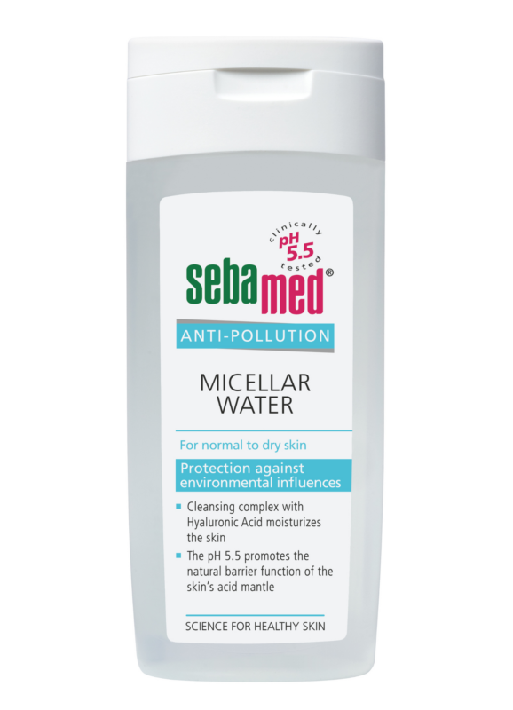 Apa micelară antipoluare pentru ten normal și uscat - sebamed Anti-Pollution