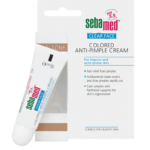 Cremă corectoare colorată dermatologică antiacneică pentru tratamentul coșurilor - sebamed clear face