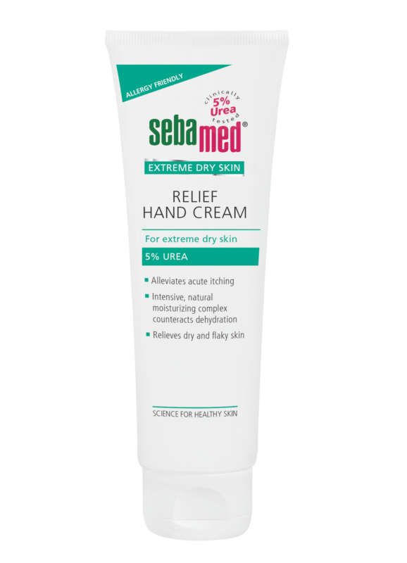 Cremă dermatologică pentru mâini cu 5% uree - sebamed extreme dry skin