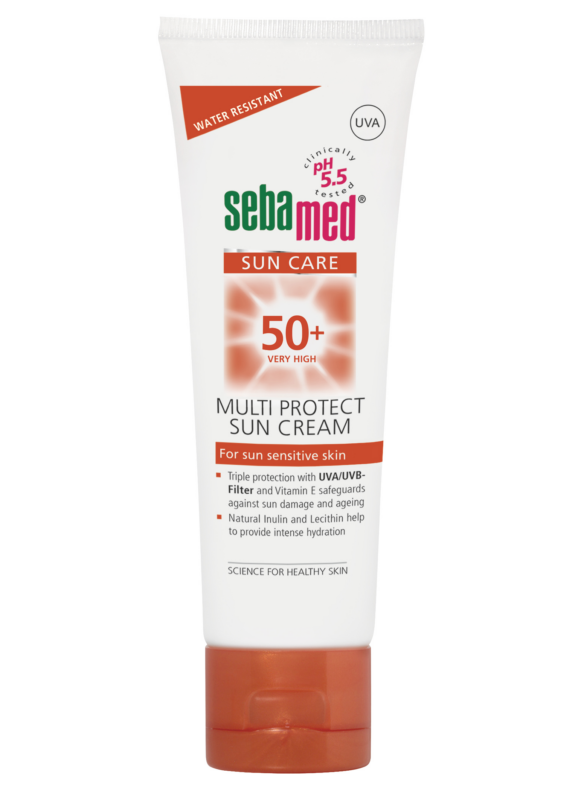 Cremă dermatologică pentru protecție solară SPF 50+ - sebamed sun care