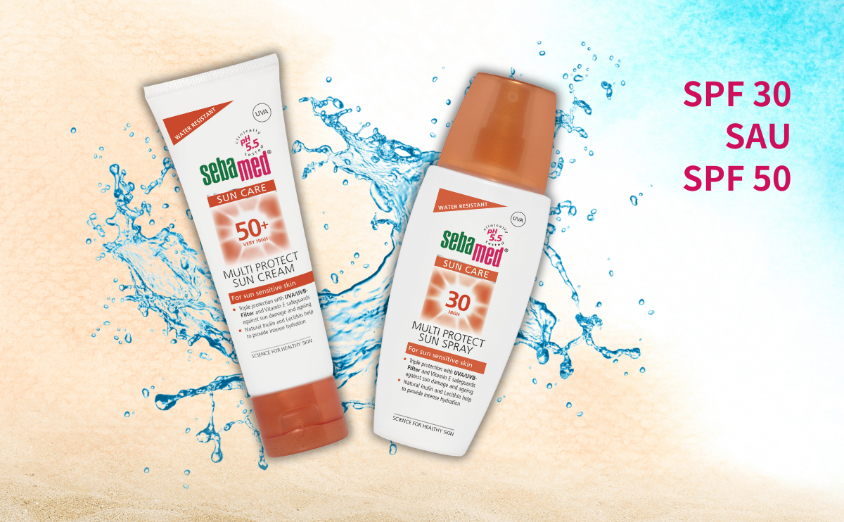 SPF 30 sau SPF 50