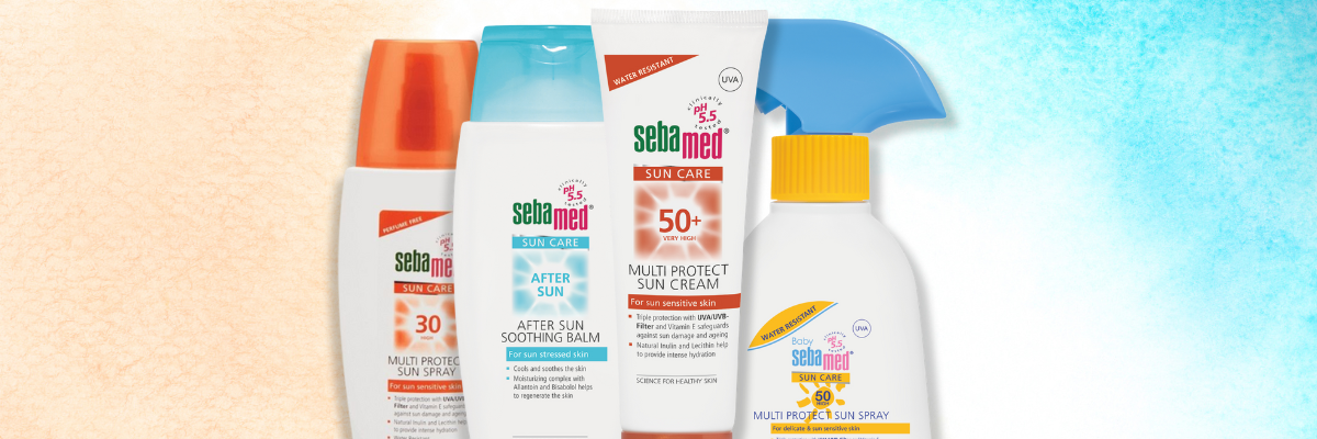 gama sebamed Sun Care produse