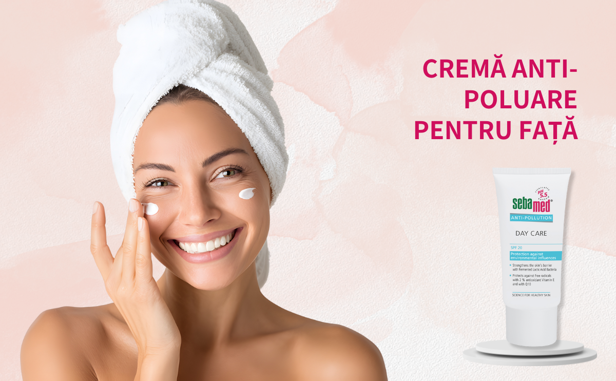 Crema anti-poluare pentru față